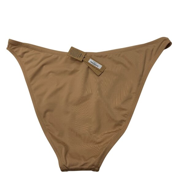 SKIMS Swim Cheeky Tanga Bottom Ochre 3x - Picture 3 of 11